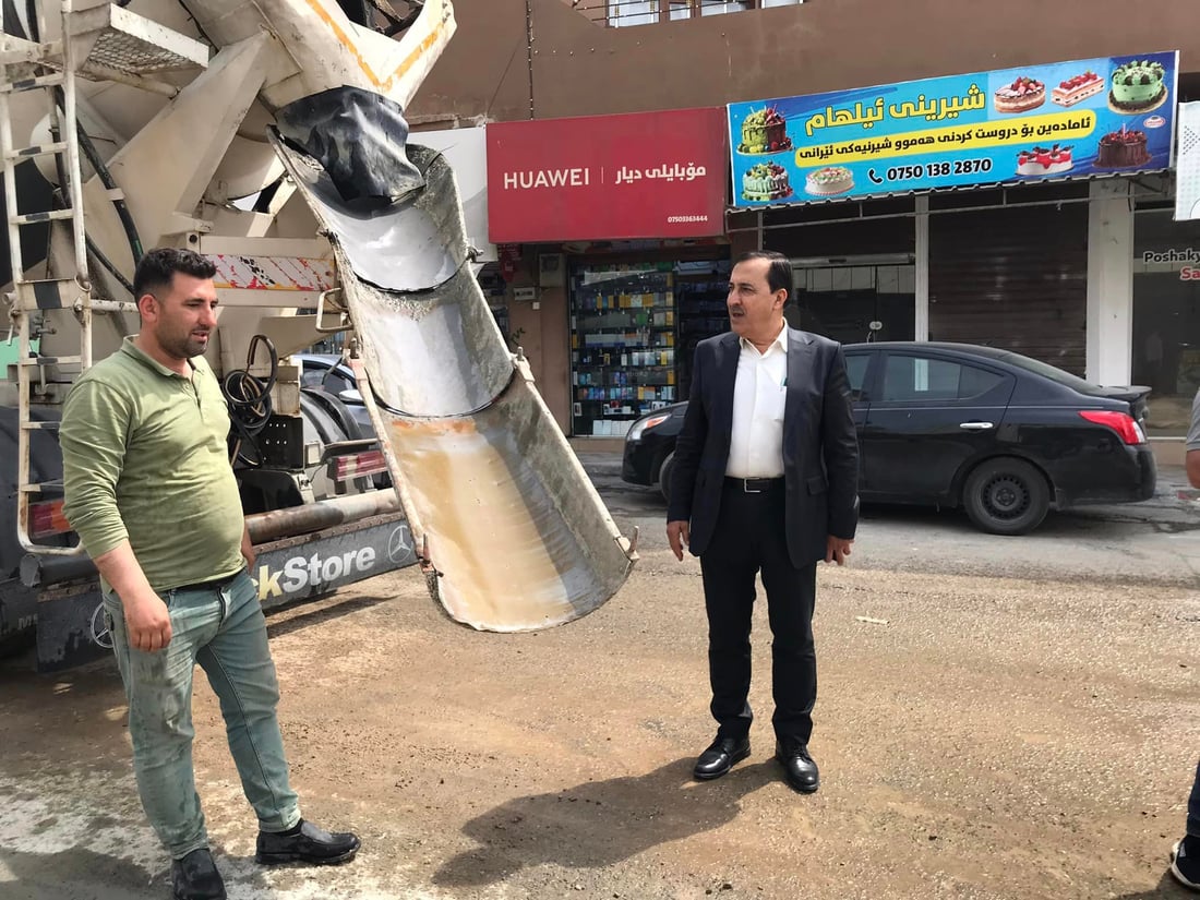 ئاو و ئاوه‌ڕۆ تێكه‌ڵبووه‌كه‌ى 300 ماڵى چوارقوڕنه‌ چاره‌سه‌ركرا