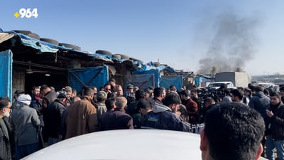 کاسبکارانی مەیدانی ئاژەڵانی سلێمانی گردبونەوە