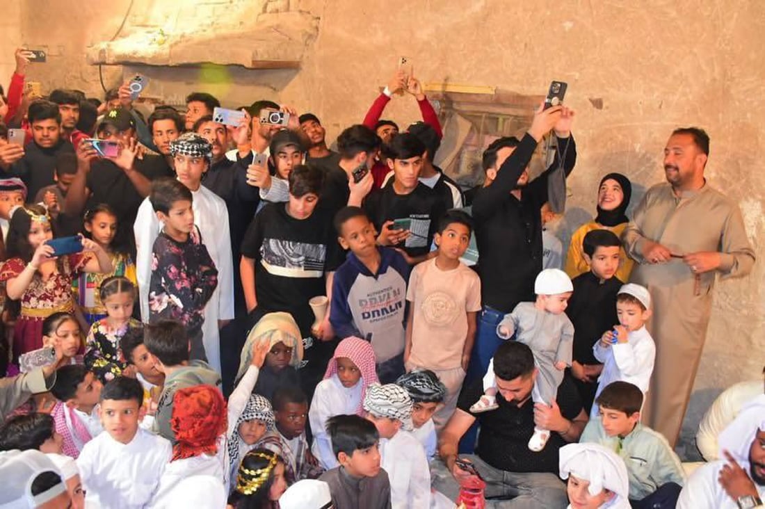 شاهد: الزبير تقرع الطبول والأطفال ينتشرون في الشوارع لاستقبال رمضان