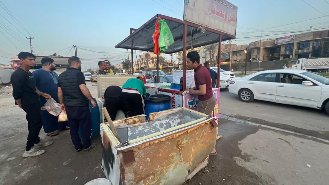 صور: 15 عربة لبيع العصائر واللبن في الغزالية.. و”الرزق على الله”