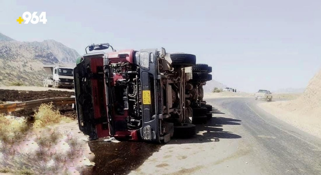 تڕێله‌یه‌ك وه‌رگه‌ڕا و دوو برینداریش هه‌یه‌