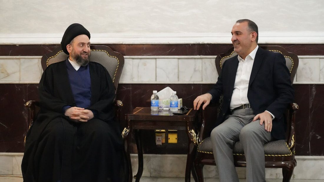 صور: عمار الحكيم يزور ياسر صخيل ويبحث معه تنشيط العمل الرقابي