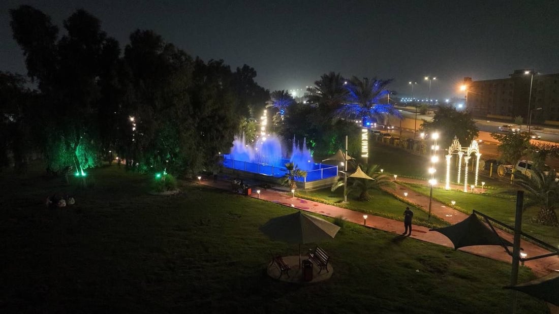 صور من بغداد.. 3 حدائق جديدة بمساحة 16 دونماً في الرصافة