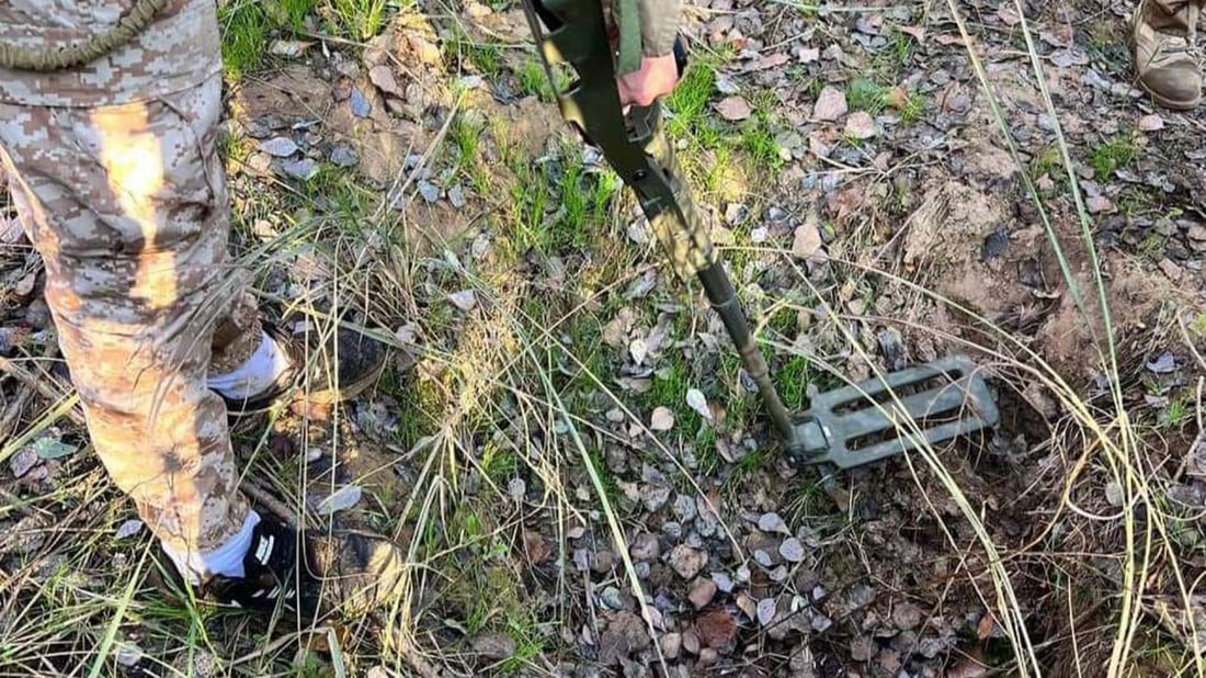 تەقەمەنی و پاشماوەی مەترسیدار دۆزرانەوە