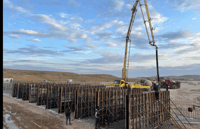 بە درێژایی نزیکەی چوار کیلۆمەتر رێگای چەند گوندێکی گەر...