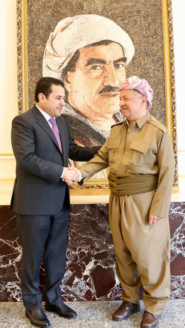 National security advisor discusses cooperation with Kurdish Democratic Party leader