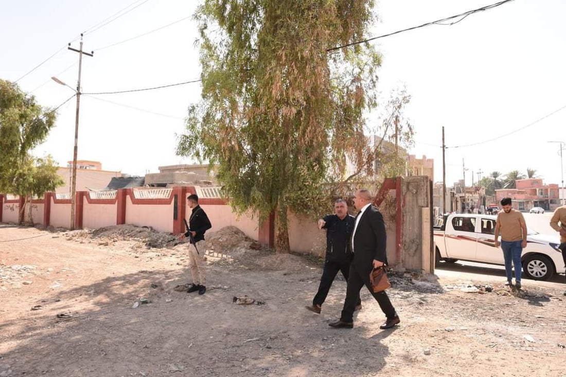 لە گۆڕستان پۆلیس بۆ نوشتەچییەکانی دوزخورماتوو دادەنرێ