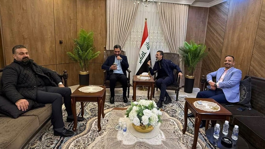 سەرۆکی ئەنجومەن و پارێزگاری کەرکوک بە پێکەنینەوە دەرکەوتن