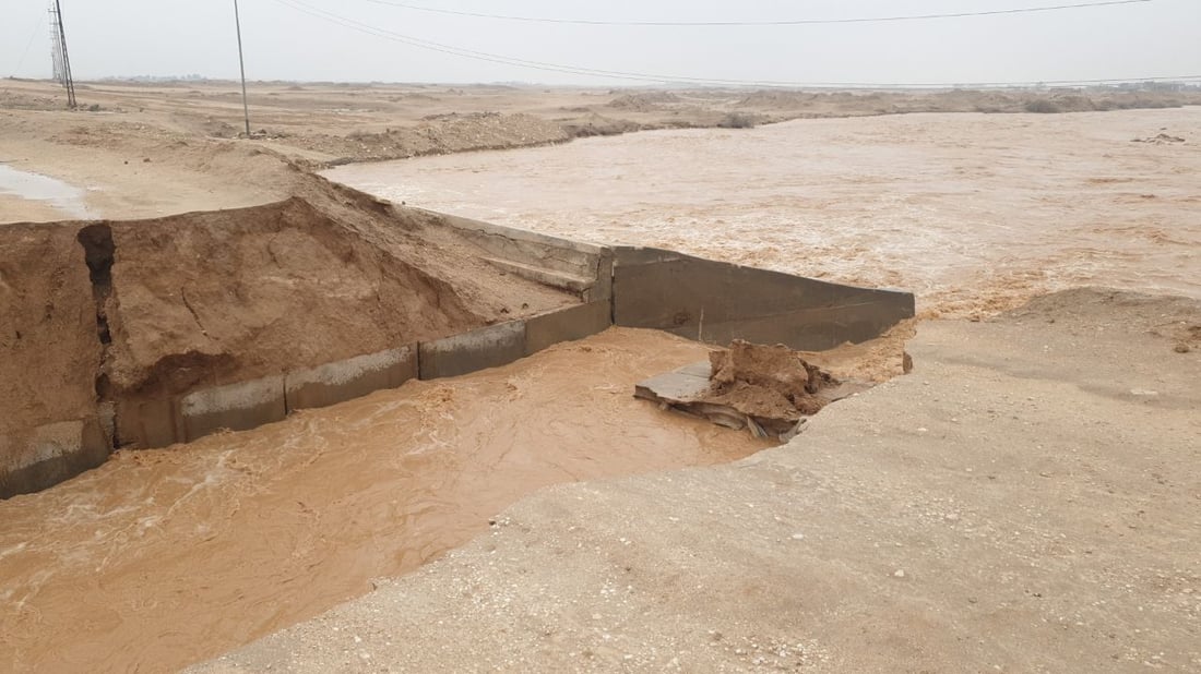 فيديو: سيول السماوة تقطع طريق امدادات النفط بين البصرة وكركوك