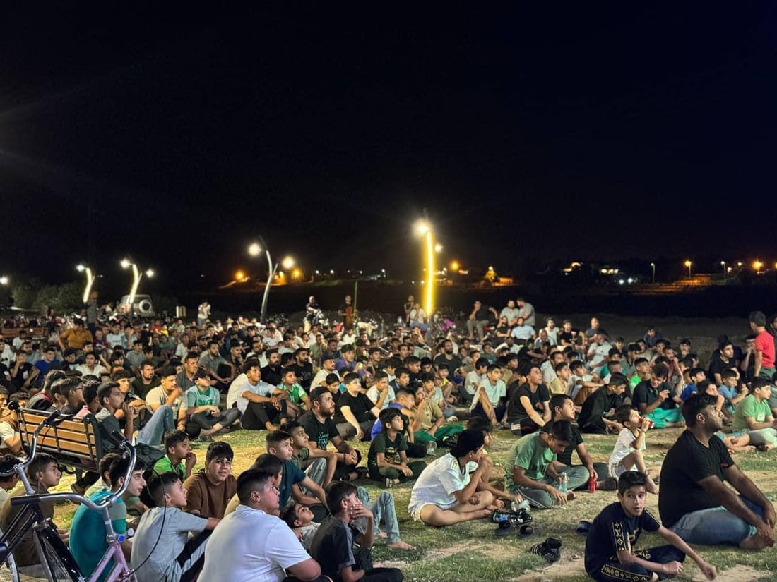 صور من نهائي أوربا في مدينة بدرة على حدود إيران