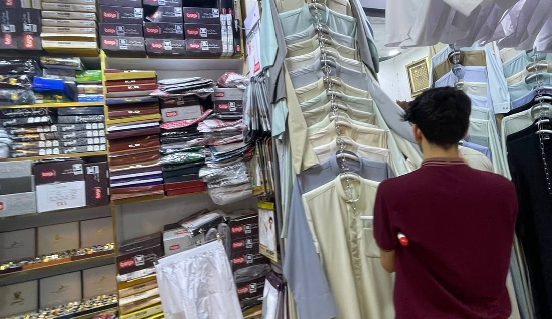 مدن شمال البصرة حتى الجبايش تعتمد على دشاديش القيصرية في المْدينة (صور)