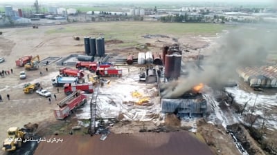 ئاگری پاڵاوتگەکەی گوێر کۆنترۆڵکرا