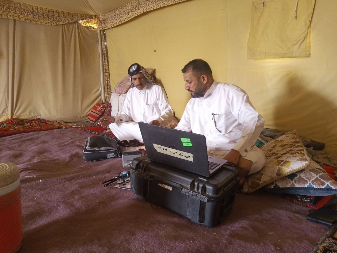 Electoral commission brings voter registration to Bedouin communities in Muthanna desert