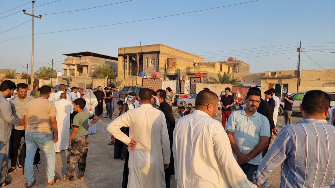 متظاهرون في القرنة يتوعدون بغلق القائمقامية احتجاجاً على اعتقال أحد الناشطين