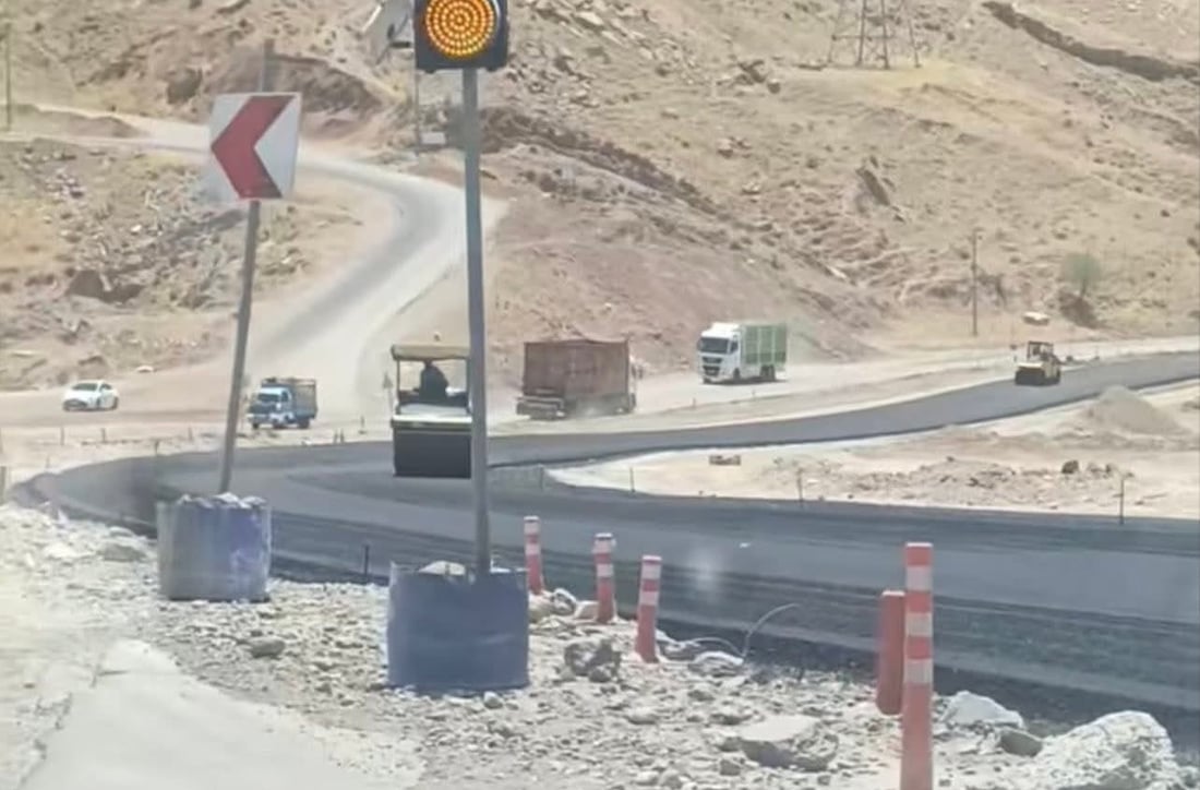 سێ رۆژ رێگەی نێوان ژاڵەناو بۆ دەربەندیخان دەبێتە خۆڵ