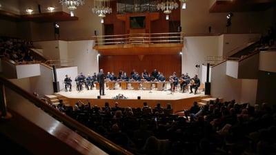 مدريد أعجبت بموسيقى بغداد.. إيقاع عراقي مع نغمات الفلامنكو وراقصة إسبانية