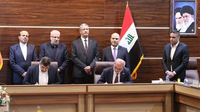 عێراق و ئێران له‌ باره‌ی نه‌وت و غازه‌وه‌ رێككه‌وتنێكیان كرد