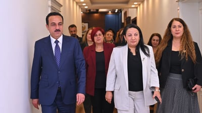 ژنانی شارەدارییەكانی باكووری كوردستان لە هەولێرن