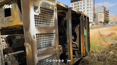 صور من دهوك: إصابة عاملين بانفجار مولدة والشرطة تحقق في “حريق غامض”