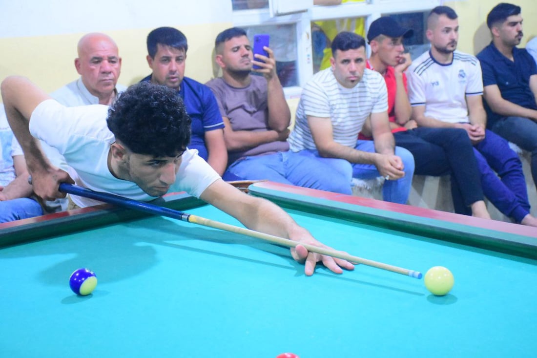 أول بطولة منذ النكسة و”عصام” أحرز اللقب.. صور من نهائيات “البليارد” في تلعفر