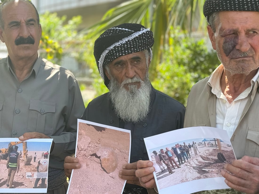 “رێز لە گۆڕى ئەنفالکراوانمان بگرن و بە شۆفڵ و حەفارە هەڵیان مەدەنەوە”