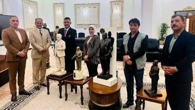 قريباً تمثال العلامة مصطفى جواد في الخالص.. وترشيح مشتاق الخدران لإنجازه 