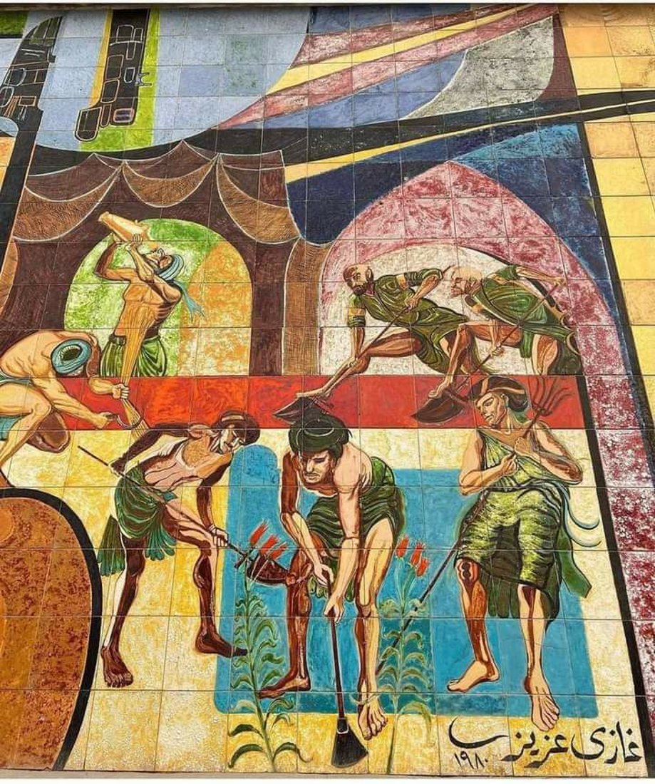 بغداد تودّع مؤسس فن الجداريات في العراق.. رحيل غازي السعودي عن 78 عاماً