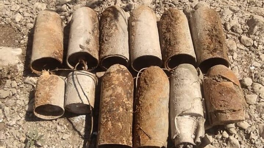 چەند پاشماوەیەکی جەنگیی لە شارۆچکەی بازیان چارەسەركران