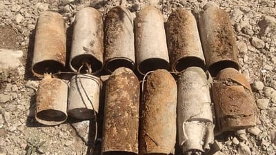 چەند پاشماوەیەکی جەنگیی لە شارۆچکەی بازیان چارەسەركران