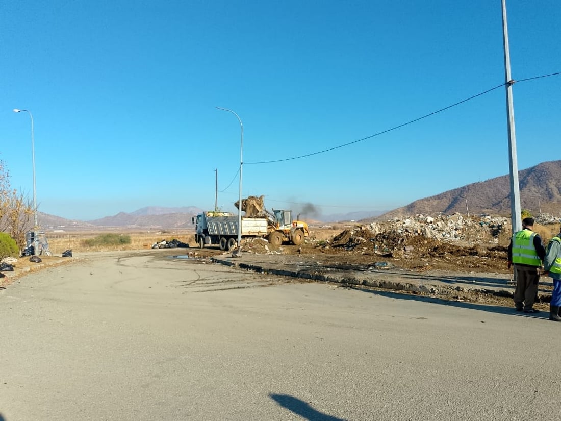 شەقامی لای قەسابخانە کۆنەکە لە پێنجوێن پاک کرایەوە