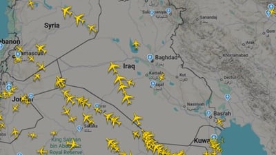 إنهاء “المناطق المحظورة” يرفع حركة الطائرات عبر العراق بأكثر من ثلث معدلها السابق