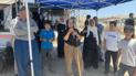 دانیشتوانى گەڕەکى کانى حەمە دژى هەوڵى رووخاندنى خانووەکانیان گردبوونەوە