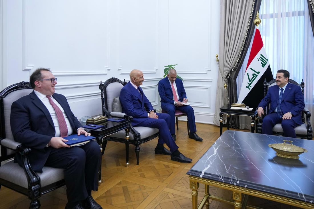 براك ينقل للسوداني وجهة نظر ترامب بالمنطقة ودور العراق فيها