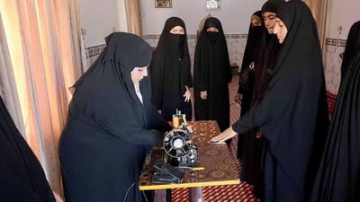 Basra workshop empowers rural women with sewing skills