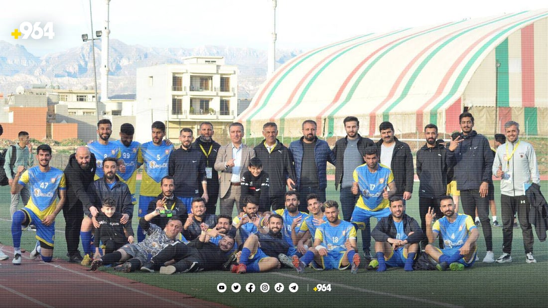 سەرکەوتن بۆ خولی پلەیەکی کوردستان و یاریگایەکیان بۆ دروست دەکرێت