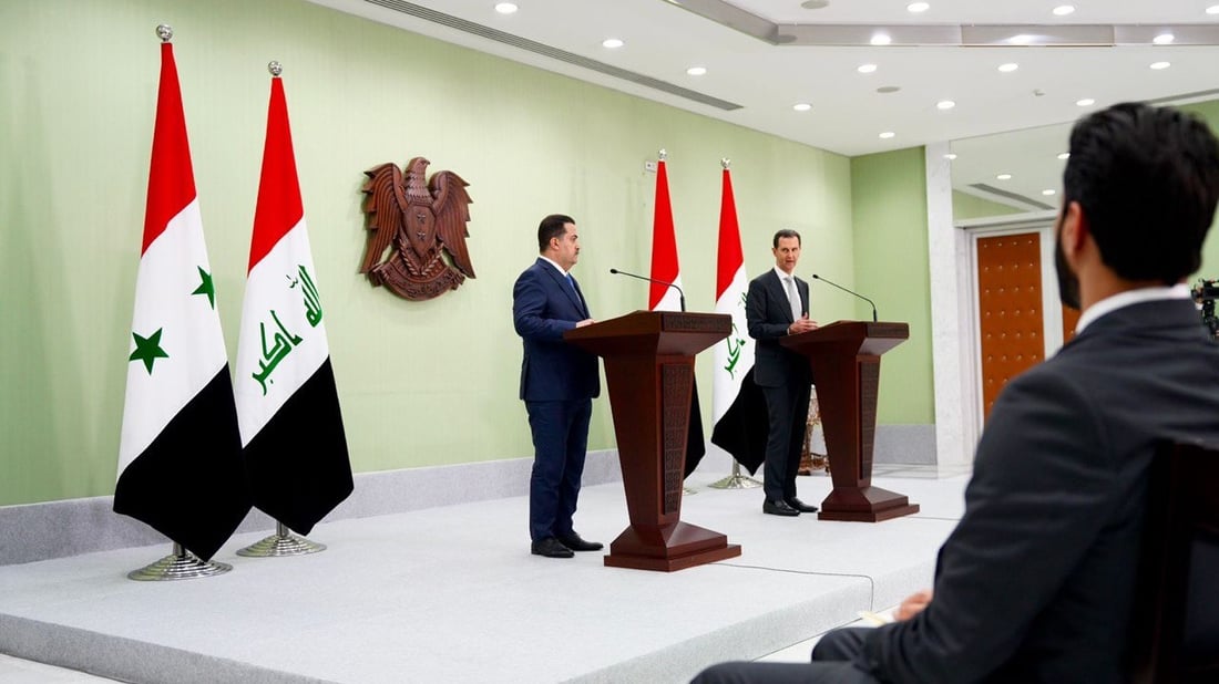 السوداني: اتفقنا مع سوريا على التعاون لمواجهة أزمة المياه بضمان الحصص العادلة