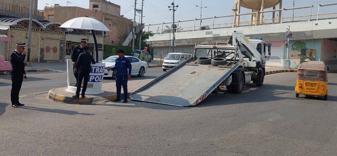 صور: مرور العمارة لن يتأثروا بالأمطار وسيشاهدون أفضل من تحت “الفايبر كلاس”