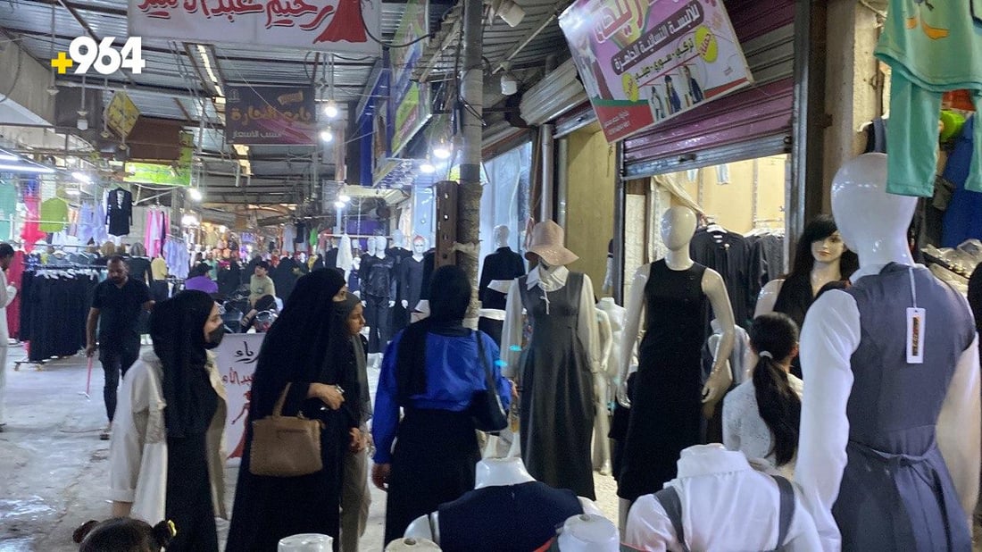 “التلبيسة” في الناصرية أغلى هذا العام والأمهات يفضلن التركي (صور)