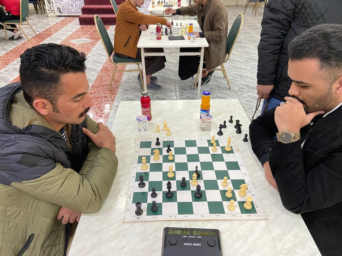 صور: “كِش ملك” في الضّلوعية.. أول بطولة شطرنج بمشاركة 20 لاعباً