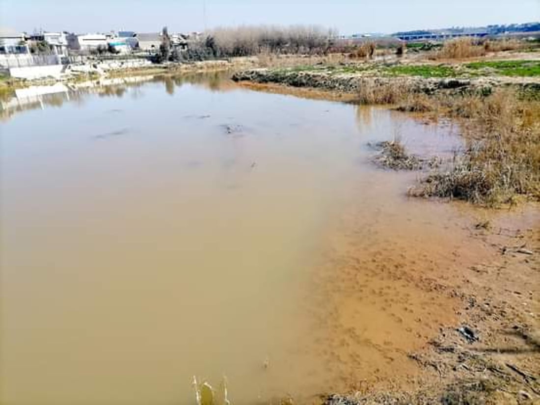 آلتون كوبري: الزاب الأسفل يلفظ أنفاسه.. الماء توقف عن الجريان في النهر