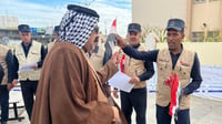 الشرطة المجتمعية استقبلت الناخبين.. صور من اقتراع النا