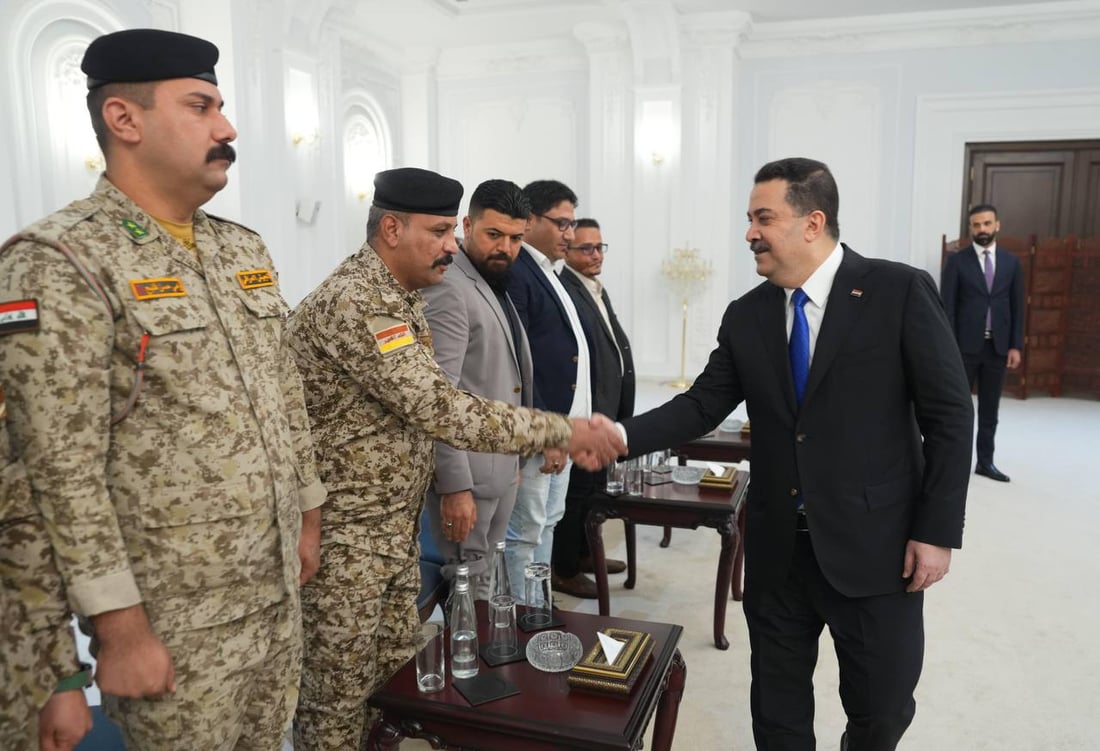 في ذكرى النصر.. السوداني يلتقي جرحى القوات الأمنية من جميع الصنوف (صور)