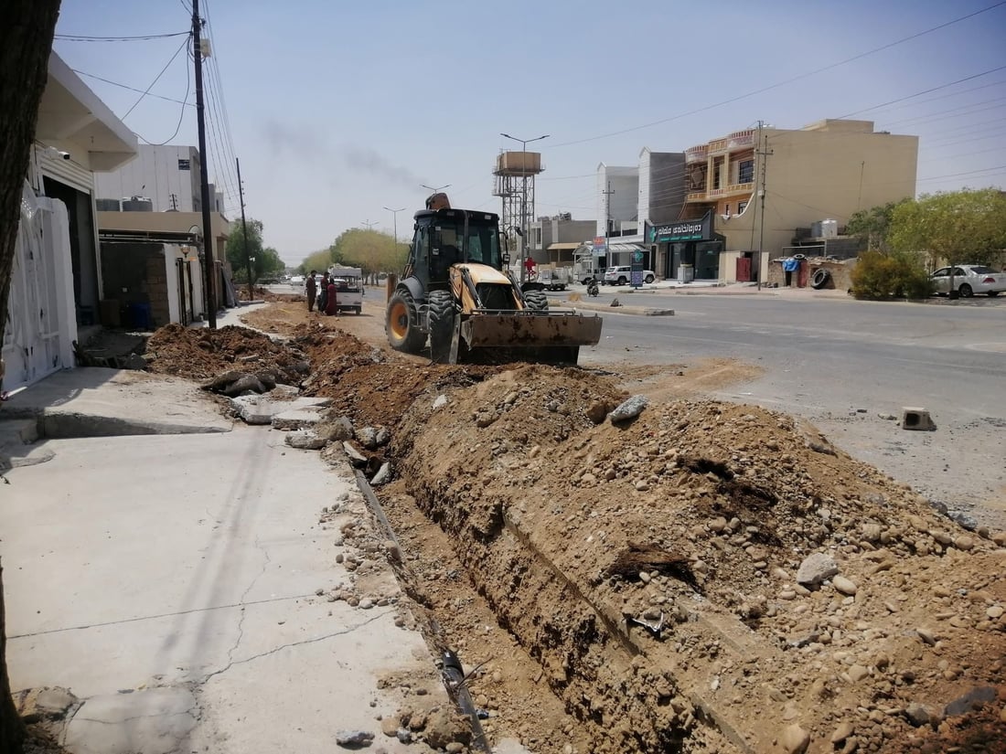 بیره‌ وشكبووه‌كانى ئاو له‌گه‌ڵ بیره‌كانى دیكه‌ به‌یه‌كه‌وه‌ ده‌بسترێته‌وه‌ بۆ دابینكردنى ئاو بۆ ماڵان