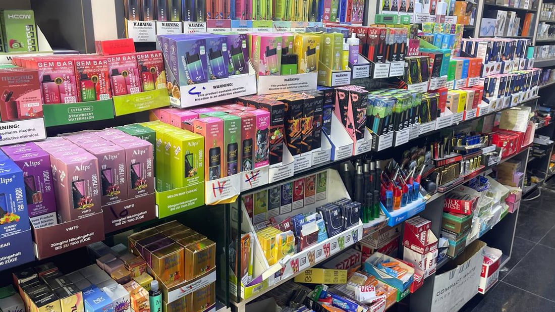 دهۆک تا 15ی مانگ لەسەر ڤەیپ فرۆشەکان دەوەستێ