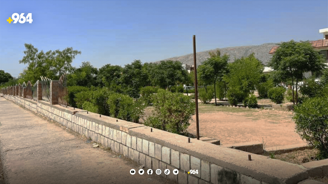 باخچەو بلوارەکانی دەربەندیخان زەرد هەڵگەڕاون