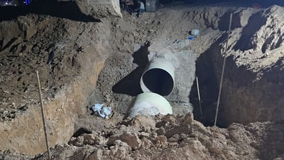ئەمشەو ناخەون؛ بۆرییە شکاوەکەى سلێمانى چاک دەکەنەوە