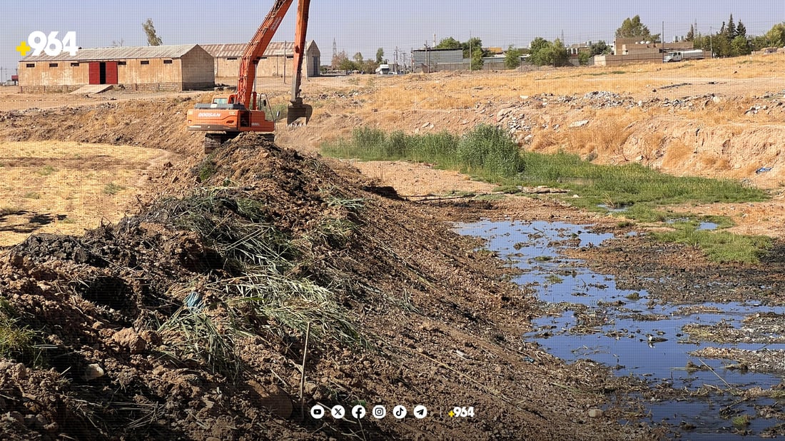 قوشتەپە خۆی بۆ رووبەڕووبونەوەی لافاو ئامادە دەکات