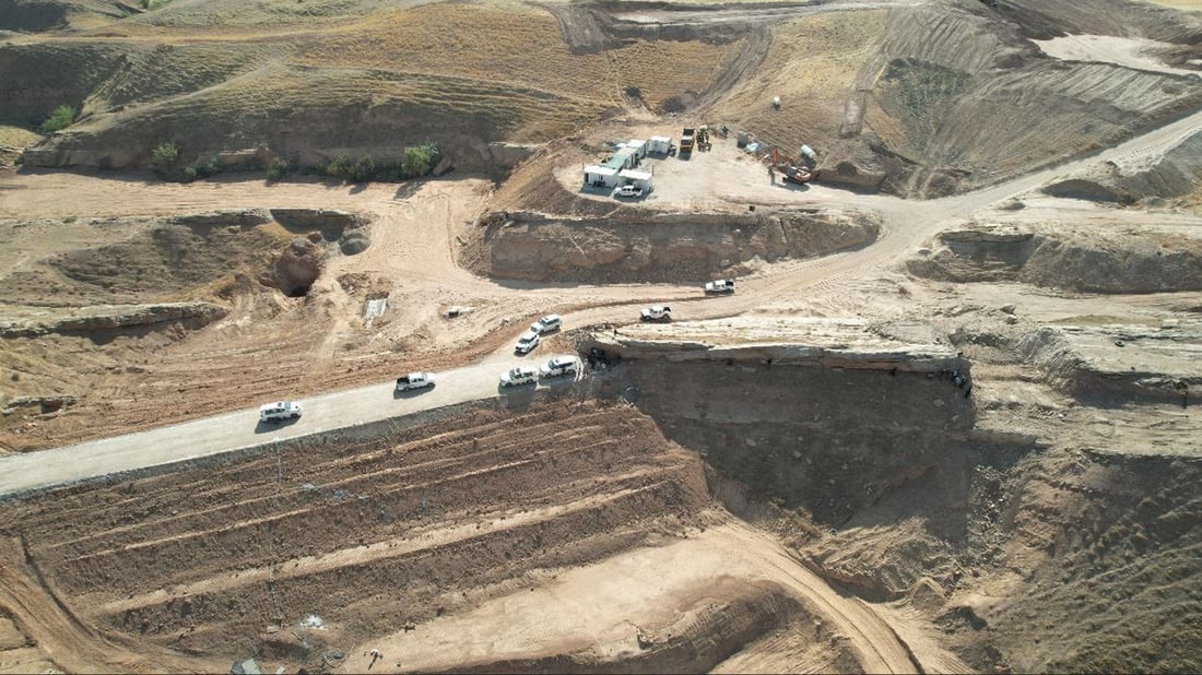 ئەم زستانە بەنداوەکەی گوندی چاڵاو ئاو کۆگا دەکات