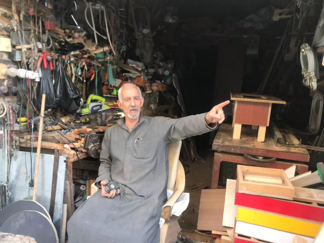 Traditional carpentry endures in Al-Zubair with wooden toys