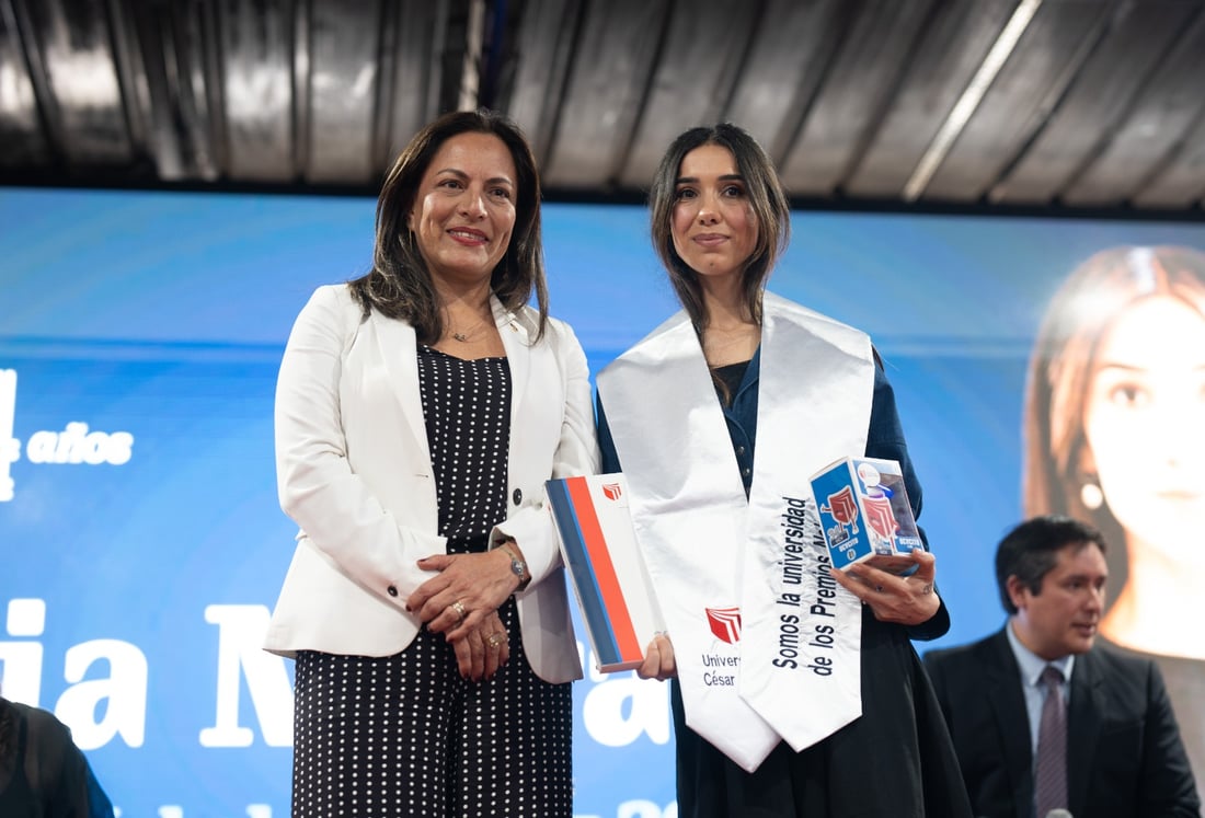 زانكۆیه‌كى وڵاتی پیرۆ دکتۆرای فەخری بەخشییە نادیە موراد